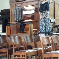orgeldemonstratie en concert  door Johan Famaey (orgel) en Annalivia Bekaert (zang).