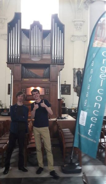 Stan en Stefaan bij de opening Gentse Feesten
