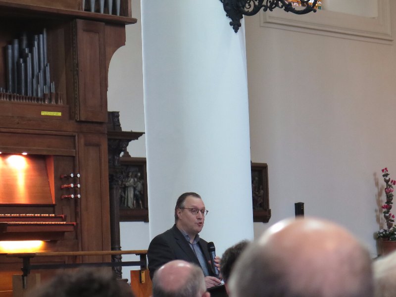 Verwelkoming door Luk Bastiaens, voorzitter Orgelkunst