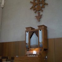 Gent, Protestantse kerk Brabantdam. Aerts & Castrel.