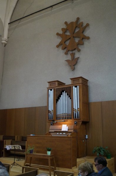 Gent, Protestantse kerk Brabantdam. Aerts & Castrel.