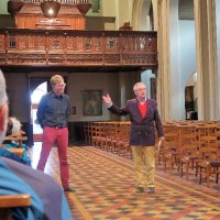 Kevin Hendrickx speelde op het orgel van de kapel van de broeders van Glorieux