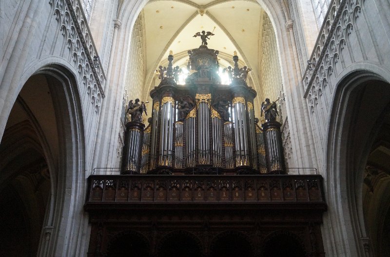 Antwerpen, kathedraal. Pierre Schyven, 1891. Restauratie Schumacher, 2018.