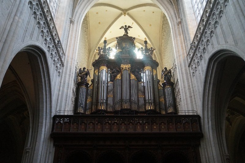 Antwerpen, kathedraal. Pierre Schyven, 1891. Restauratie Schumacher, 2018.