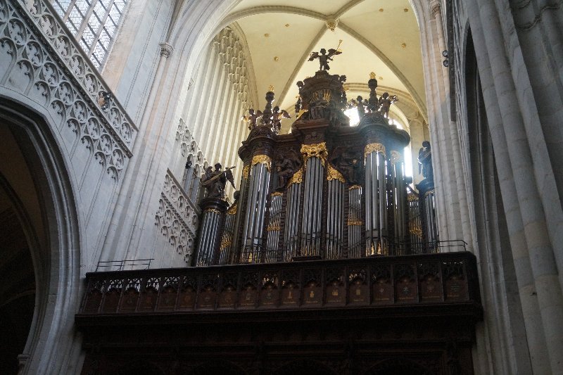 Antwerpen, kathedraal. Pierre Schyven, 1891. Restauratie Schumacher, 2018.