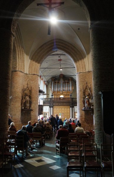 Maldegem, Sinte-Barbarakerk. Louis-Benoit Hooghuys 1865-Thomas 2006.