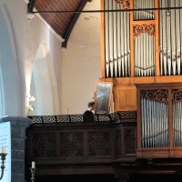 Het orgel van de Sint-Martinuskerk te Ekkergem