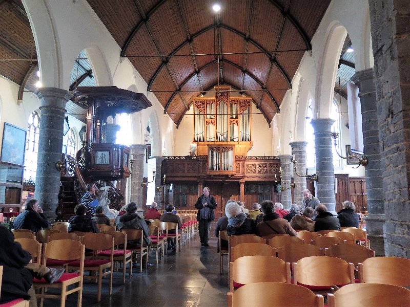 De Sint-Martinuskerk te Ekkergem