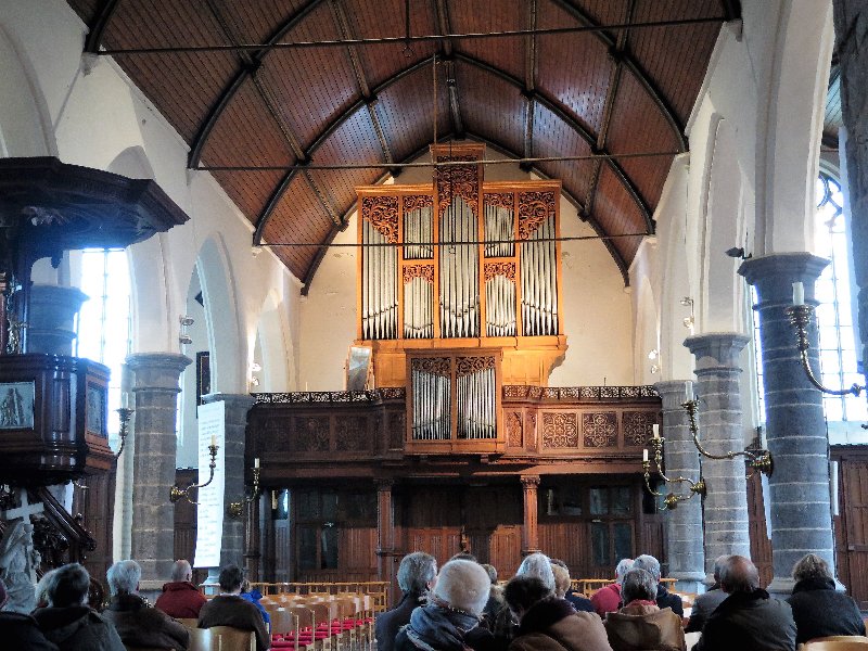 De Sint-Martinuskerk te Ekkergem