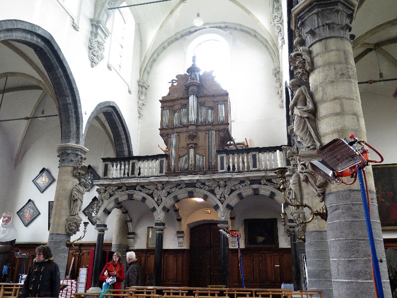 Het orgel van de Sint-Elisabethkerk