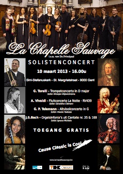 Affiche chapelle sauvage